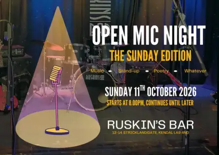 OPEN MIC NIGHT THE SUNDAY EDITION