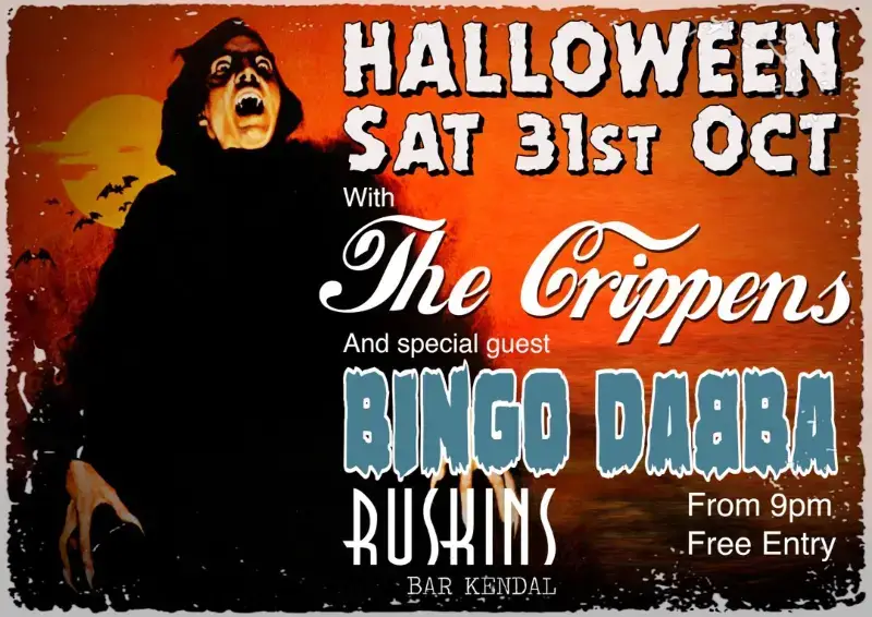 HALLOWEEN with The Crippens and BINGO DABBA