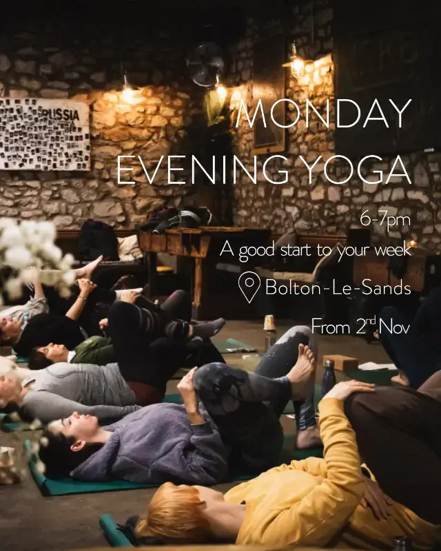 Monday Evening Yoga | The Suite Studio Bolton-le-Sands