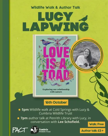 An Evening with Lucy Lapwing: Wildlife Walk & Book Talk
