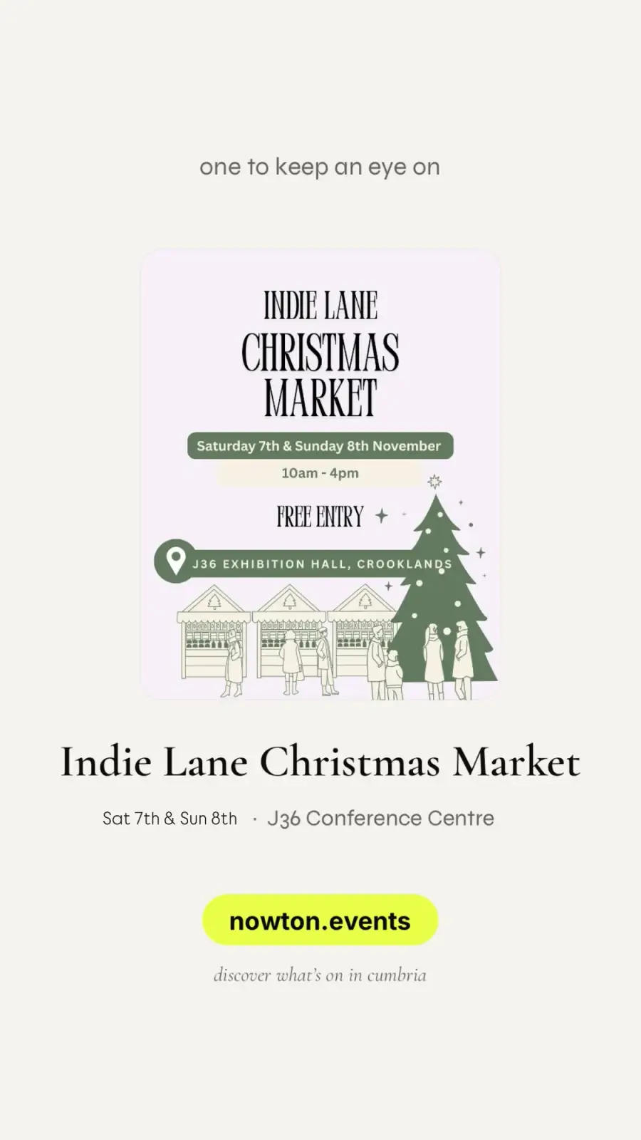 Indie Lane Christmas Market